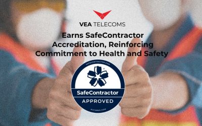 VEA Telecoms Earns SafeContractor Accreditation, Reinforcing Commitment to Health and Safety